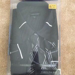 Long sleeve Dress Shirt w/tie & pocket square